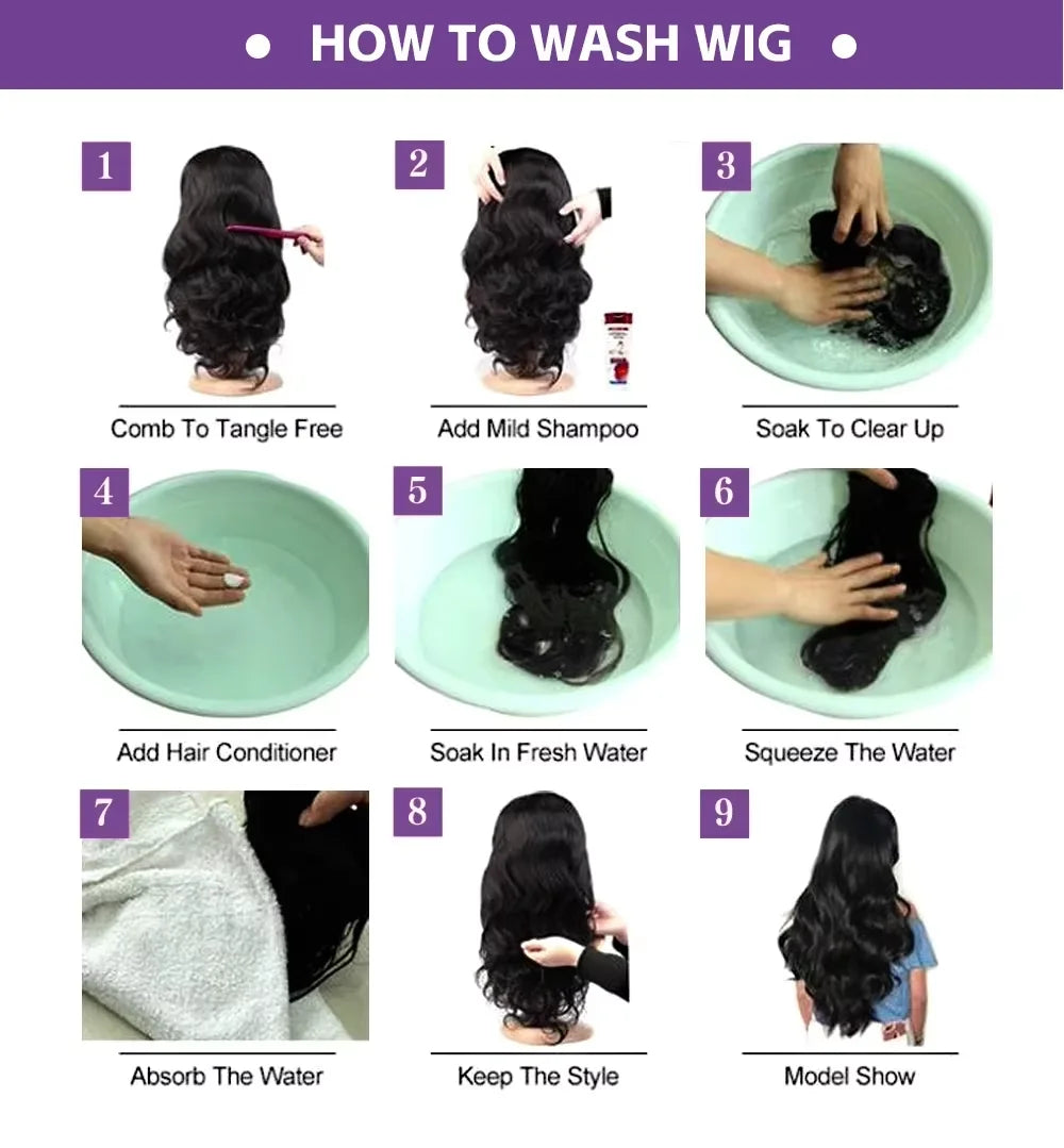 300 Density 30 36 Inch Body Wave Lace Frontal Human Hair Wigs 13x6 13x4 Remy Transparent 5x5 Glueless Wig Lace Front Wig