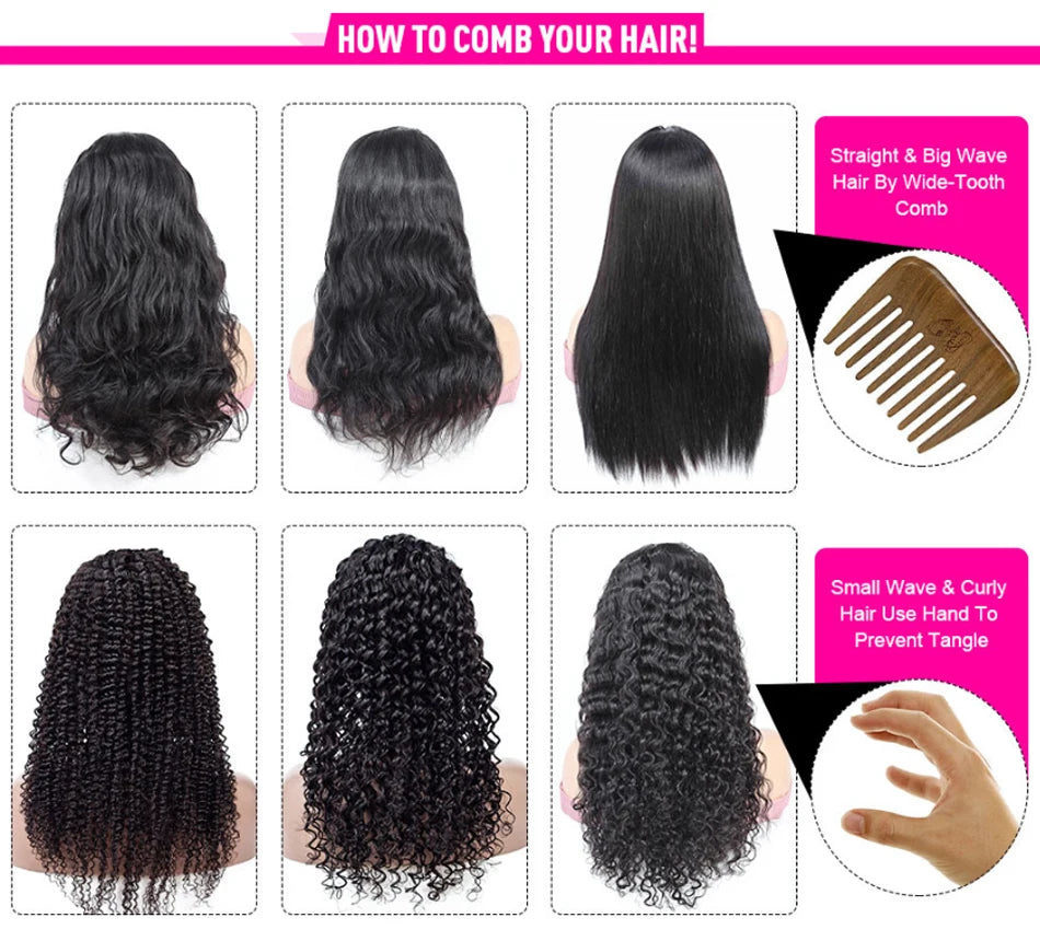 Brazilian Kinky Curly Headband Wigs Wear And Go Glueless Human Hair Wig Full Machine Made Short Bob Curly Wigs For Women 250%