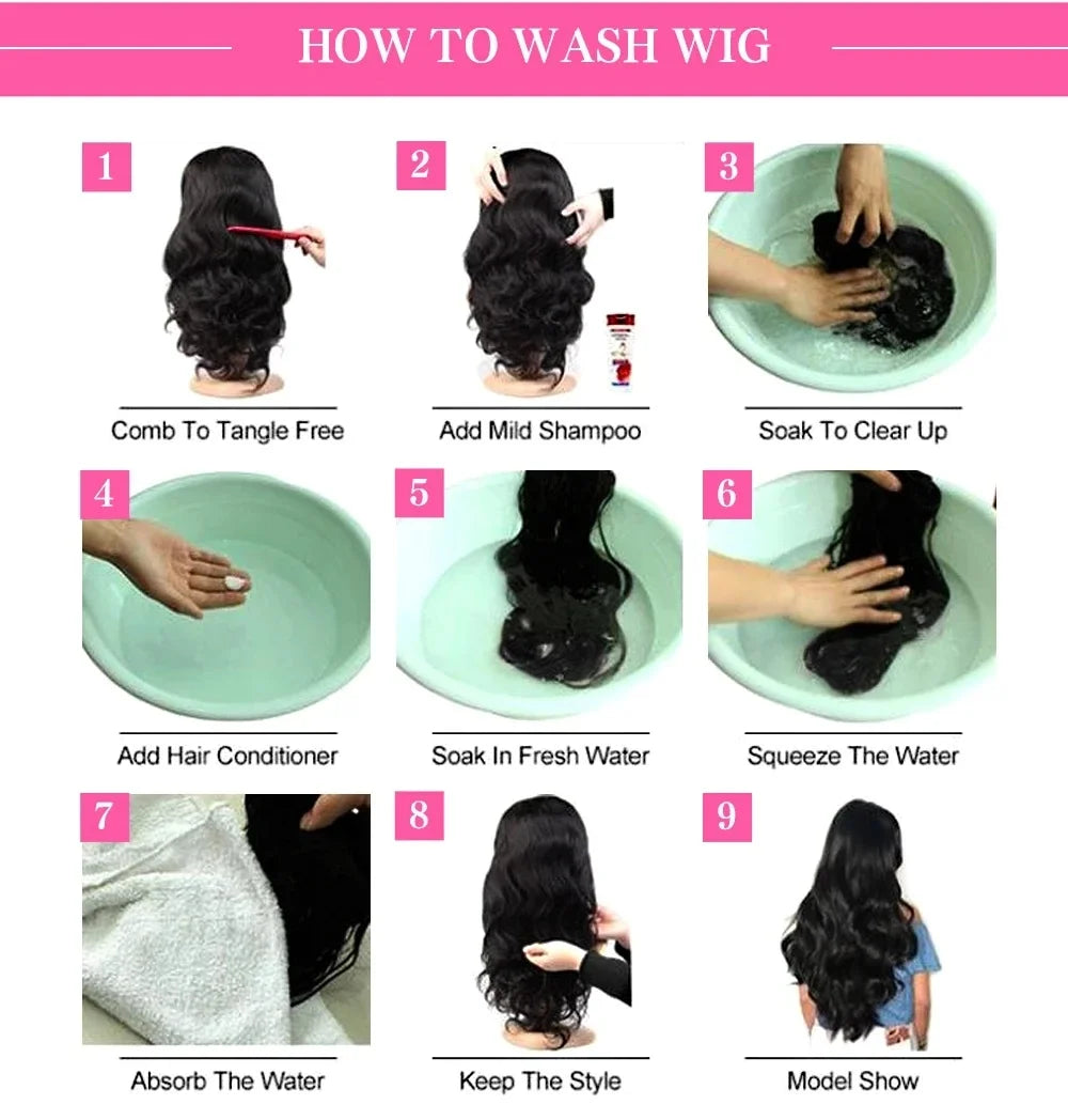 4C Curly Edges Kinky Straight Human Hair Wig 13X4 HD Transarent Lace Frontal Human Hair Wig Wear And Go Glueless Human Hair Wigs
