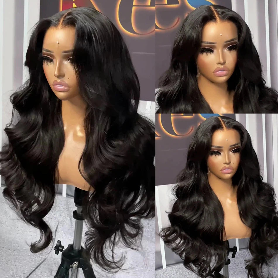 200% Real Density Body Wave ≥98% Human Hair Wigs 13x6 Hd Transparent Lace Front Wig 13x4 360 Lace Frontal Wig For Women 30 Inch
