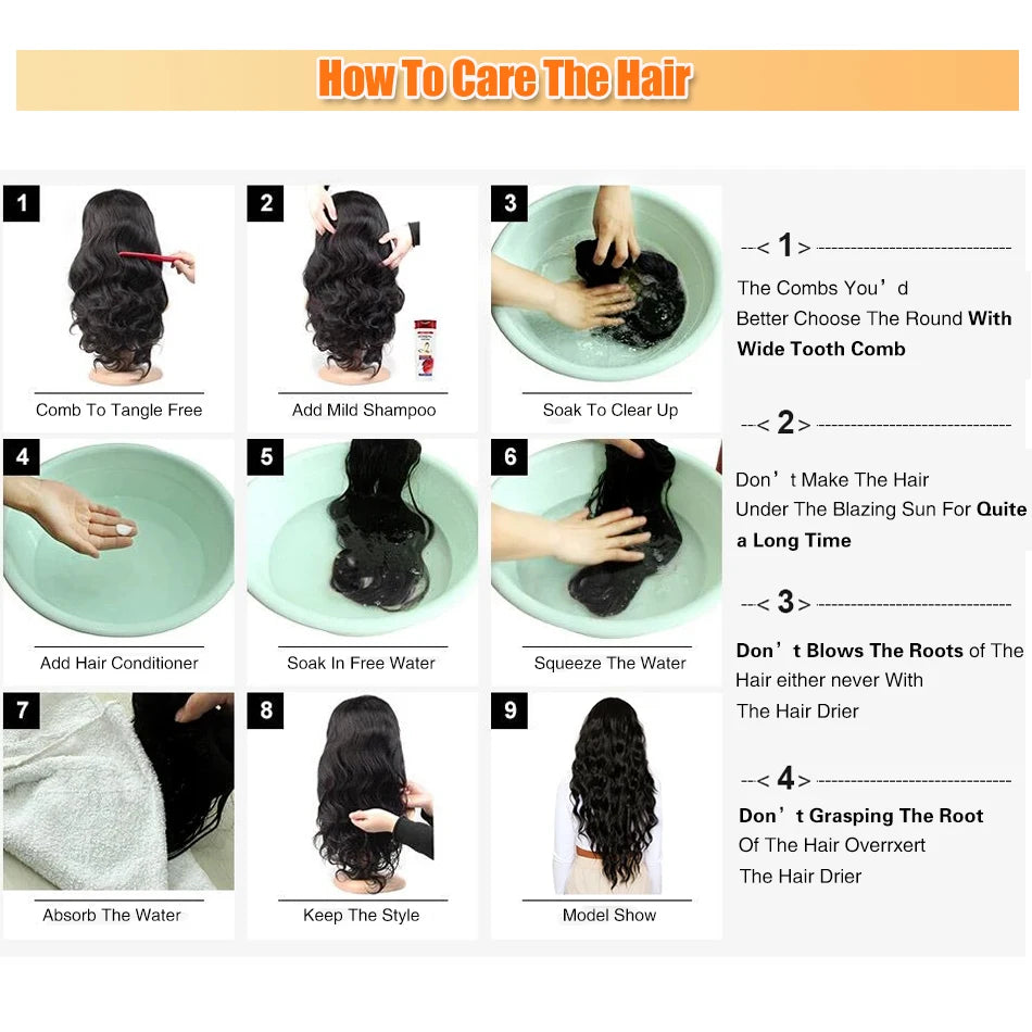 Deep Wave Wigs 13X4 HD Lace Front Human Hair Wig 42 Inch Long Curly Lace Front Human Hair Wig Pre Plucked Human Hair Wigs