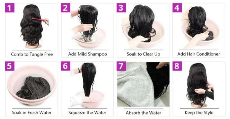 34 Inch Jerry Curly Virgin Human Hair Wig Natural Black 13x4 HD Transparent Lace Front Wig Pre Trimmed Natural Hairline Wigs