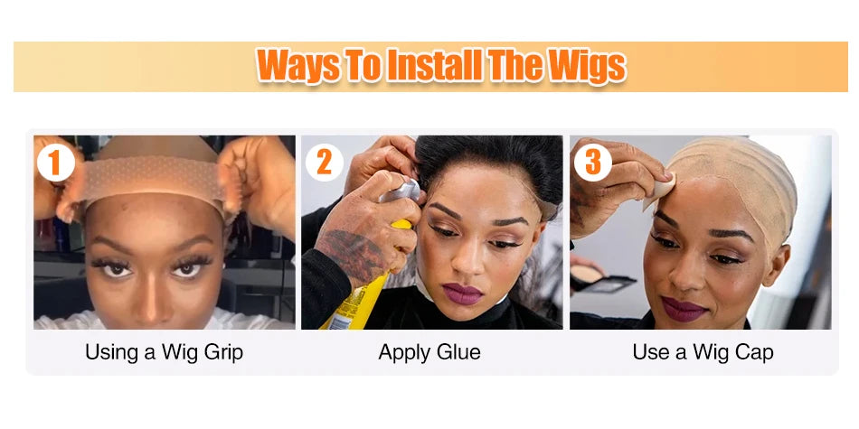 Deep Wave Wigs 13X4 HD Lace Front Human Hair Wig Curly Lace Front Human Hair Wig Pre Plucked Human Hair Wigs Long Human Hair Wig