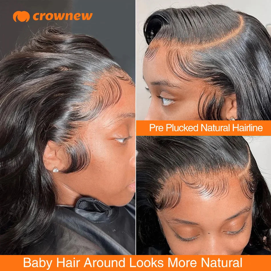 HD Lace Wig 13x6 Human Hair Body Wave Human Hair Wigs 13X4 Lace Front Human Hair Wig 150% Pre Plucked Body Wave Wigs Human Hair